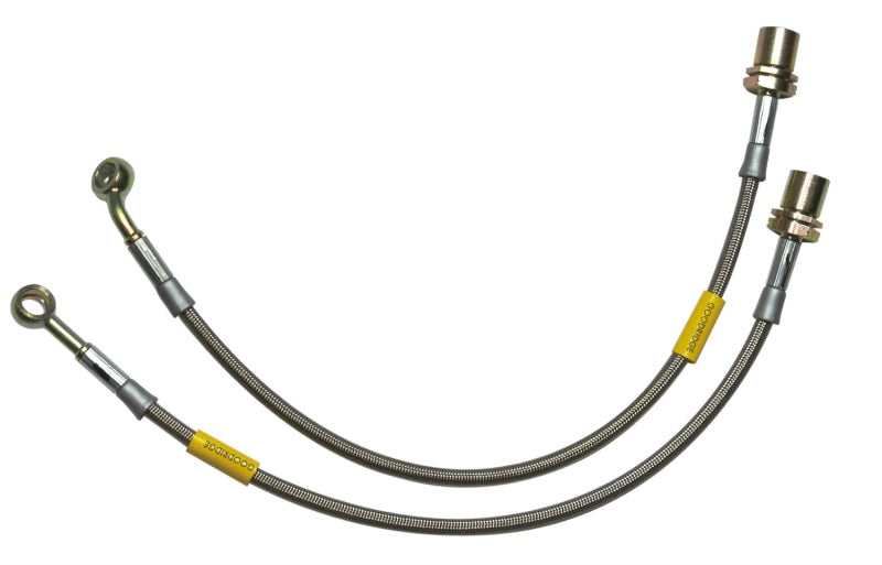 Goodridge 86-08/86 Nissan/Datsun Pathfinder (w/Rear Drum Brakes) SS Brake Line Kit - 22080