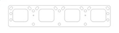 Cometic Chrysler Gen-2 Hemi .030in MLS Exhaust Manifold Gasket Set - C5903-030