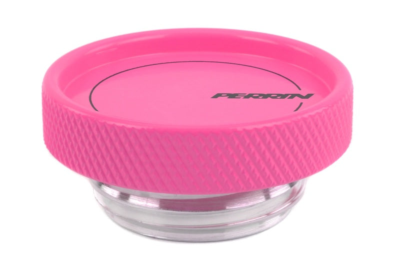PERRIN 02-25 Subaru Impreza/WRX/STI & 13-25 Crosstrek/BRZ/FR-S/GR86/GR86 Oil Fill Cap - Hyper Pink - PSP-ENG-711HP