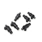 DeatschWerks Universal 1200cc Low Impedance 11mm Upper Injector - Set of 6 - 42M-11-1200-6