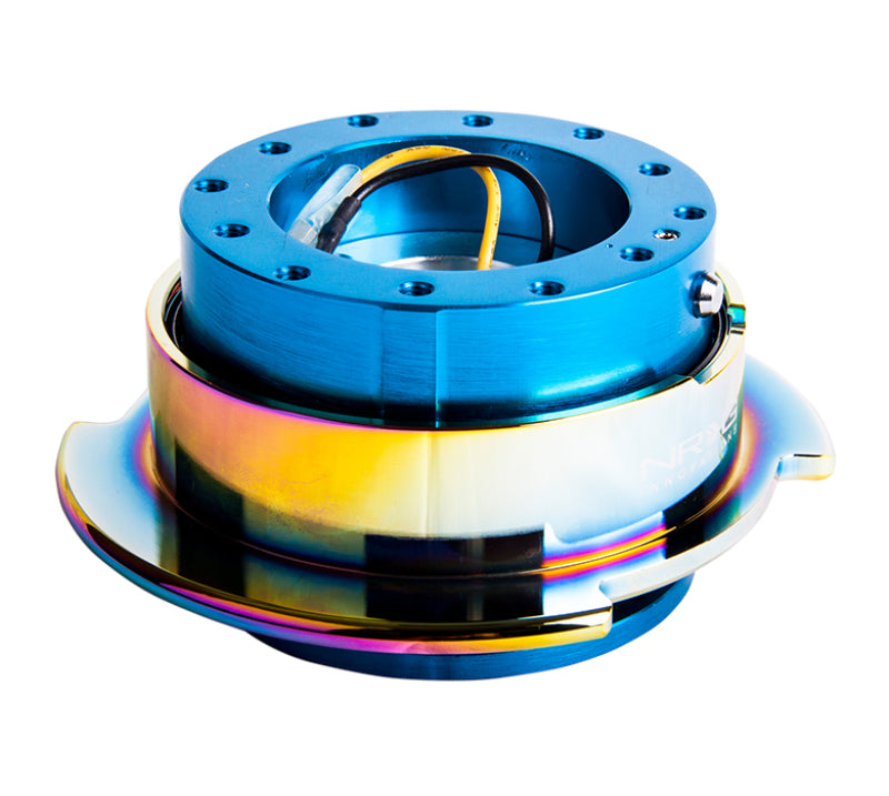 NRG Quick Release Gen 2.5 - New Blue Body / Neochrome Ring - SRK-250NB/MC