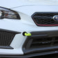 PERRIN 18-21 Subaru WRX & STI / 13-25 BRZ / 17-20 Toyota 86 Tow Hook Kit (Front) - Neon Yellow - PSP-BDY-235NY