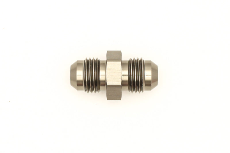 DeatschWerks 6AN Male Flare to 6AN Male Flare Coupler - 6-02-0202