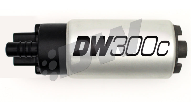 DeatschWerks 340lph DW300C Compact Fuel Pump w/o Mounting Clips - 9-307