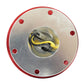 NRG Quick Release - Silver Body/ Red Chrome Ring - SRK-100RD