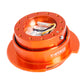 NRG Quick Release Kit Gen 2.5 - Orange Body / Titanium Chrome Ring - SRK-250OR