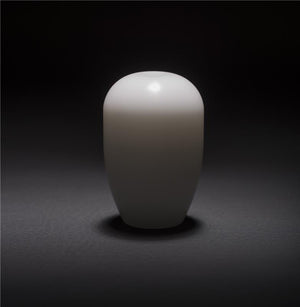 Killer B Type-R Shift Knob White 6mt w/Rev Lockout - 1002-1
