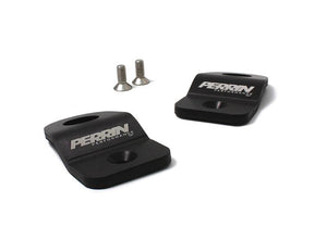 PERRIN 08-21 Subaru WRX / STI Upper Radiator Bracket Set - Red - PSP-ENG-521RD