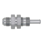 DeatschWerks 8AN Male Flare to Straight 5/16in Single Hose Barb - Anodized DW Titanium - 6-02-0743