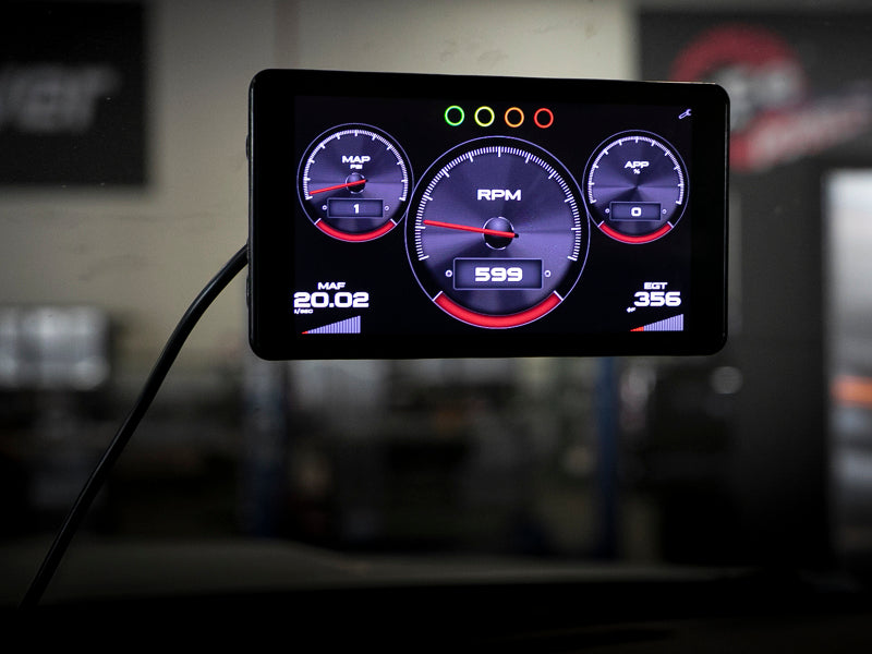 aFe AGD Advanced Gauge Display Digital 5.5in Monitor 08-18 Dodge/RAM/Ford/GM Diesel Trucks - 77-91001