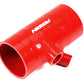 PERRIN 22-24 Subaru WRX / 20-25 LGT & OBXT Turbo Inlet Hose w/Turbo Adapter Flange (Short) - Red - PSP-INT-426RD