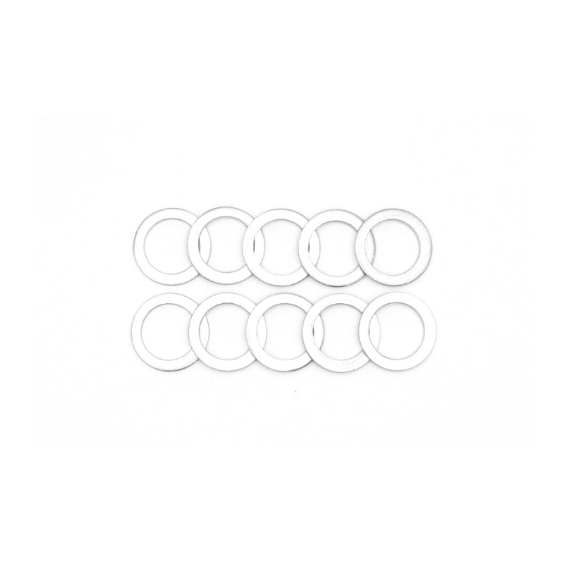 DeatschWerks -6 AN Aluminum Crush Washer (Pack of 10) - 6-02-0302