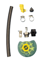 DeatschWerks DW650iL Series 650LPH In-Line External Fuel Pump Universal Install Kit - 9-0950