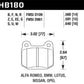 Hawk 03-06 Evo / 04-09 STi / 03-07 350z Track DTC-30 Rear Pads - HB180W.560