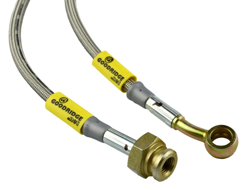 Goodridge 00-06 Chevrolet Tahoe (Rear Disc w/ Stabila Trak) Stainless Steel Brake Line Kit - 14196