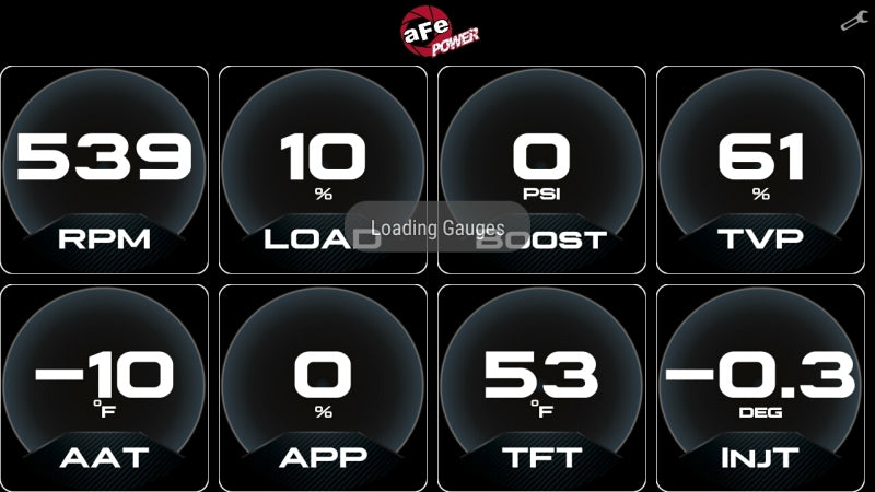 aFe AGD Advanced Gauge Display Digital 5.5in Monitor 08-18 Dodge/RAM/Ford/GM Diesel Trucks - 77-91001
