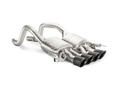 Akrapovic Slip-On Line (Titanium) - Chevrolet Corvette Z06 (C7) 2019+ - MTP-CO/TI/2 - Revzone
