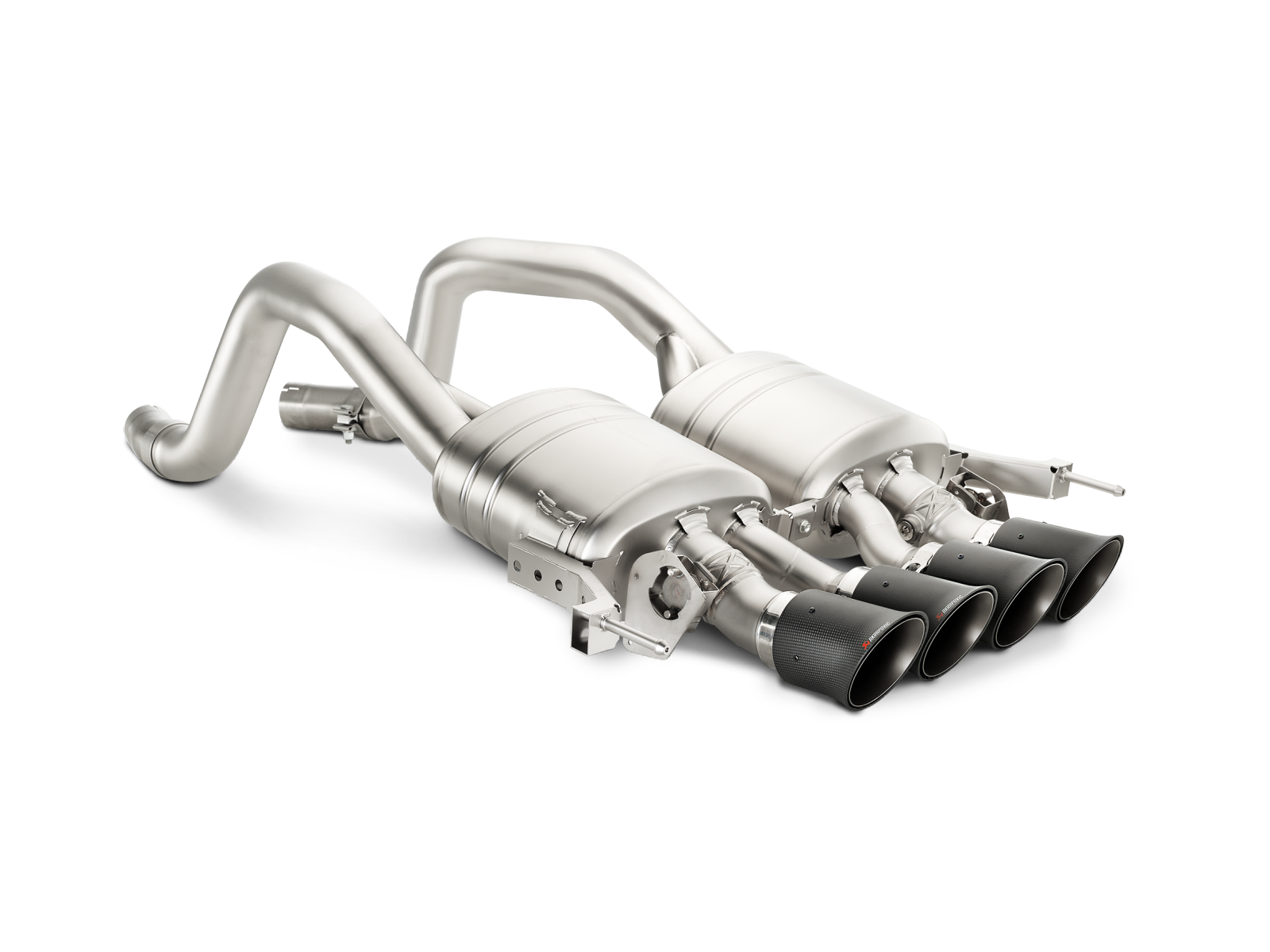 Akrapovic Slip-On Line (Titanium) - Chevrolet Corvette Z06 (C7) 2019+ - MTP-CO/TI/2 - Revzone