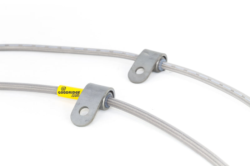 Goodridge 09-12 Cadillac CTS-V (All CTS-V w/ Brembo Brakes) Stainless Steel Brake Line Kit - 12238