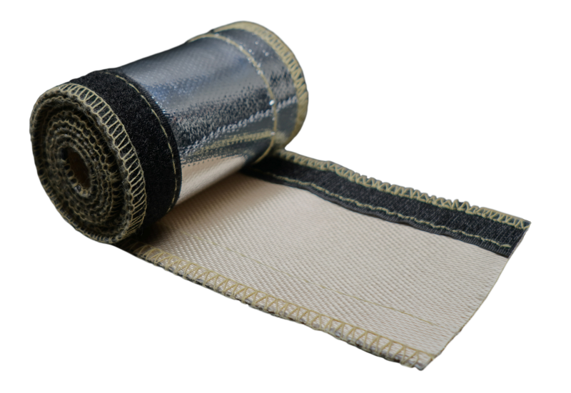 DeatschWerks 3ft Reflective Heat Protection Sleeving for -8 AN Hose - 6-02-0008-V3