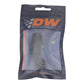 DeatschWerks 6AN Female Swivel 45-Degree Hose End CPE - Anodized Matte Black - 6-02-0802-B