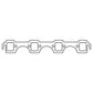 Cometic Ford 302/351W V8 Exhaust Manifold Gasket .060in HTS 1.250in X 1.480in Port 20 Pack - CP5898