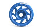 PERRIN 93-14 Subaru Impreza (Incl. 02-14 WRX) / 04-21 STI (w/o AC) Lightened Crank Pulley - Blue - PSP-ENG-102BL