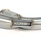 Korsh Subaru WRX 2011-14/STI 2011-2021 Turbo Back Exhaust - Stainless Steel with Titanium Tips - Revzone