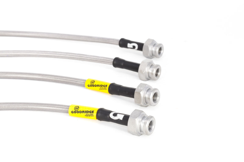 Goodridge 00-06 Chevrolet Tahoe (Rear Disc w/ Stabila Trak) Stainless Steel Brake Line Kit - 14196