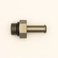 DeatschWerks 6AN ORB Male To 5/16in Barb Fitting (Single Barb - Incl O-Ring) - 6-02-0505