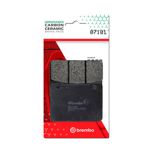 Brembo OE Aeon Elite/SYM MaxSYM/SYM Wolf/SYM CruiSYM Carbon Ceramic Brake Pad - Front - 07101