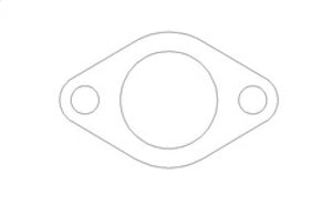Cometic Lotus Twin-cam .064in AM Exhaust Gasket - C4355-064