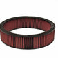 Injen Performance Air Filter 14in Round x 3in Tall - 1in Pleats - X-1090-BR