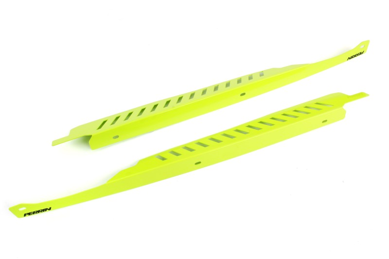 PERRIN 08-14 Subaru WRX/STI / 08-11 Impreza Fender Shroud Set - Neon Yellow - PSP-ENG-549NY