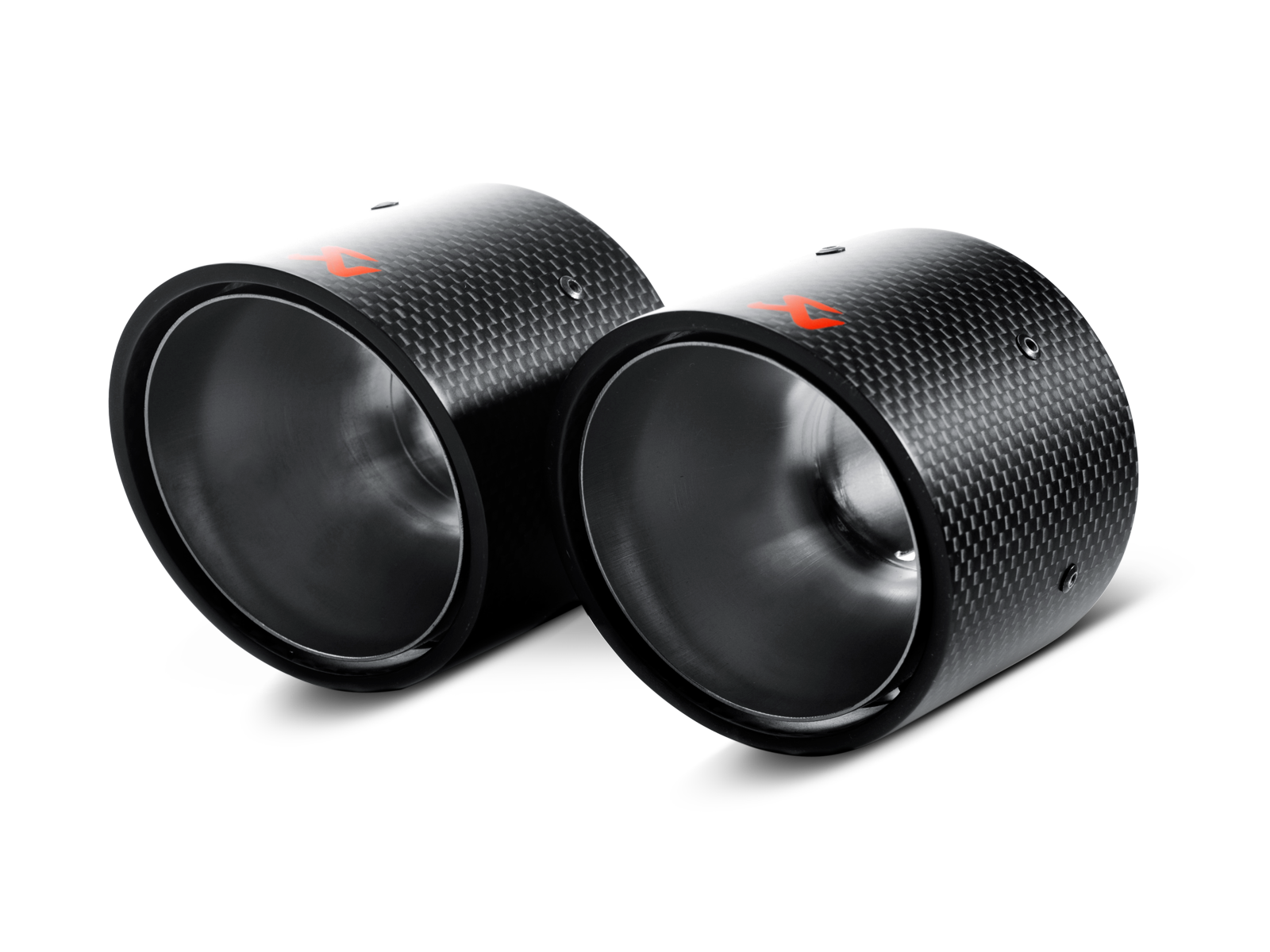 Akrapovic Tail pipe set (Carbon) - MINI Cooper S (R56) / Cooper S Cabrio (R57) 2014+ - TP-MINR56/57-CA - Revzone