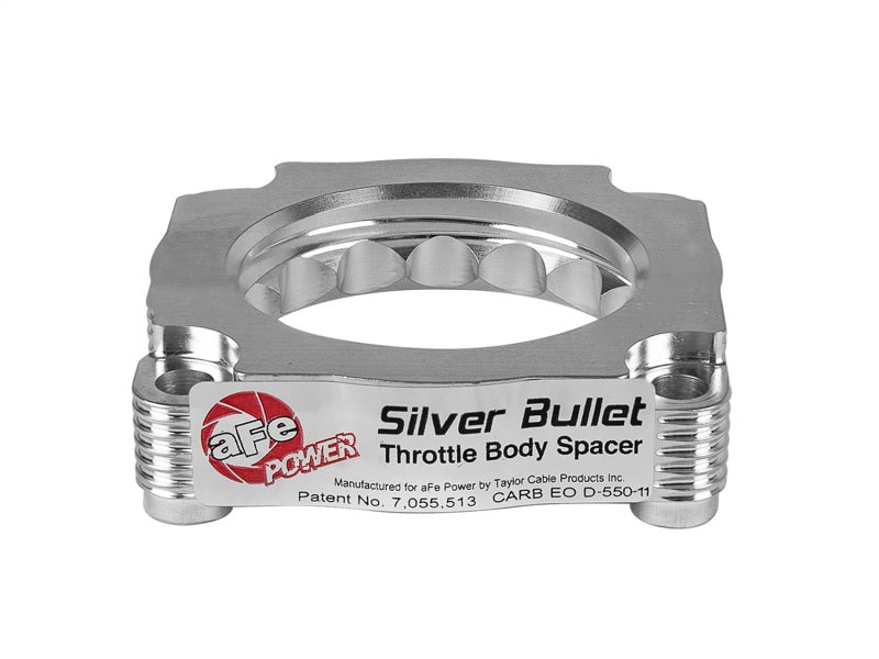 aFe Silver Bullet Throttle Body Spacer 12-15 BMW 328i (F30) L4-2.0L N20/N26 - 46-31009