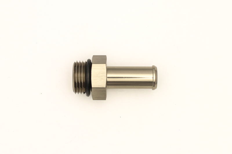 DeatschWerks 8AN ORB Male To 1/2in Barb Fitting (Single Barb - Incl O-Ring) - 6-02-0508