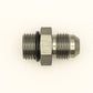 DeatschWerks 6AN ORB Male To 6AN Male Flare Adapter (Incl. O-Ring) - 6-02-0404
