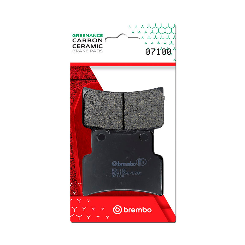 Brembo OE Kymco Xciting/Peugeot Xp Carbon Ceramic Brake Pad - Front - 07100