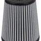 aFe MagnumFLOW Pro DRY S Universal Air Filter 3in F / 6in B / 4.5in T (Inv) / 7in H - 21-91004
