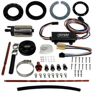 DeatschWerks Universal In-Tank Pump Mount w/ DW440 Brushless 415lph Fuel Pump & Controller - 9-441-C102-5008