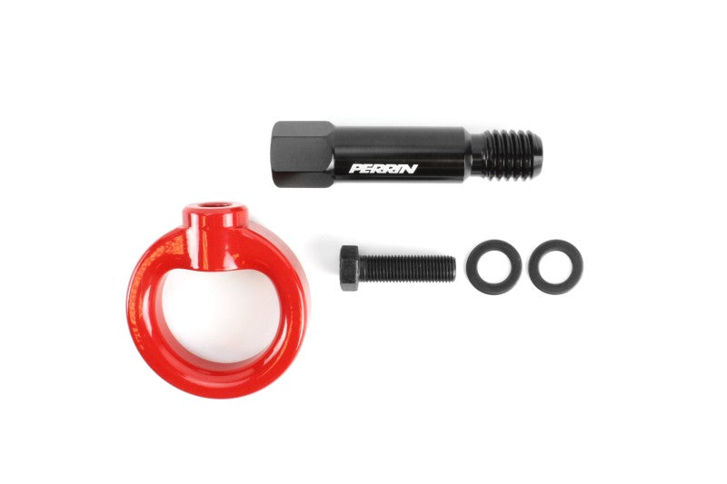 PERRIN 20-25 Toyota Supra Tow Hook Kit (Front) - Red - PTP-BDY-230RD