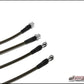 AMS Performance 08-15 Mitsubishi EVO X Stainless Steel Brake Lines (4 Lines) - AMS.04.01.0004-1