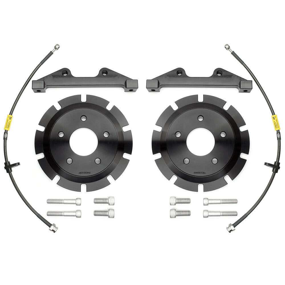 Alcon FRONT Nissan R32-R33 Fitting kit to suit R35 Gold Brakes (390mm) - Revzone