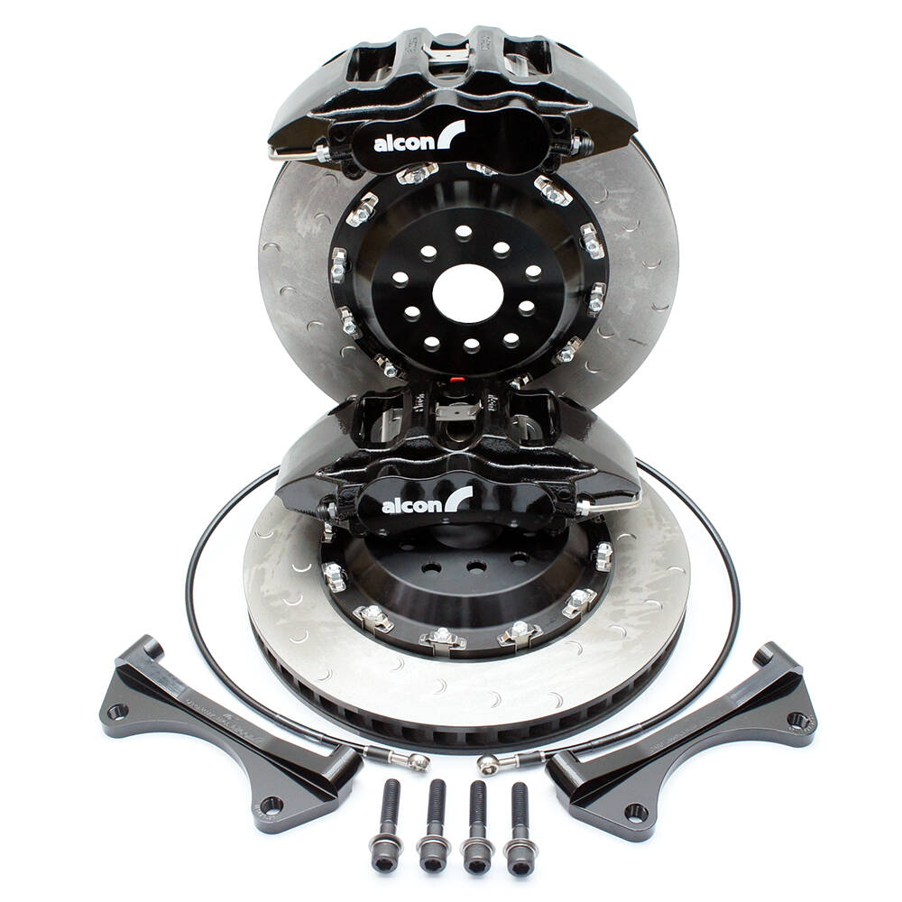 Alcon Rear Bolt On Big Brake Kit - Nissan 200SX S14 S15/Skyline R32 R33 Inc GT-R - Revzone