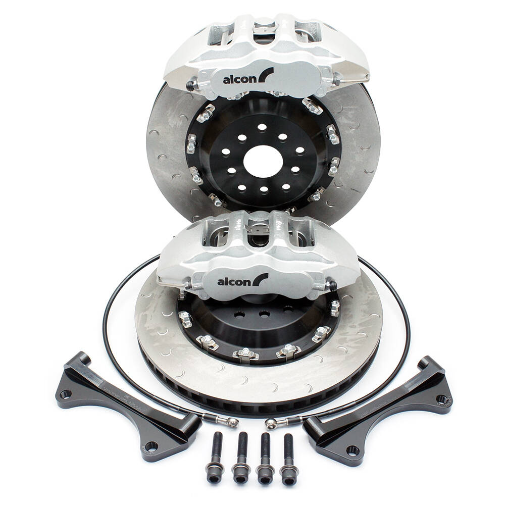 Alcon Rear Bolt On Big Brake Kit - Nissan 200SX S14 S15/Skyline R32 R33 Inc GT-R - Revzone