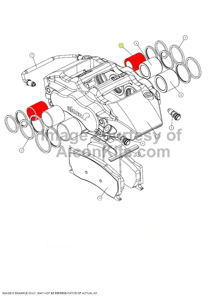 Alcon PSS3830X502 Brake Piston - Revzone