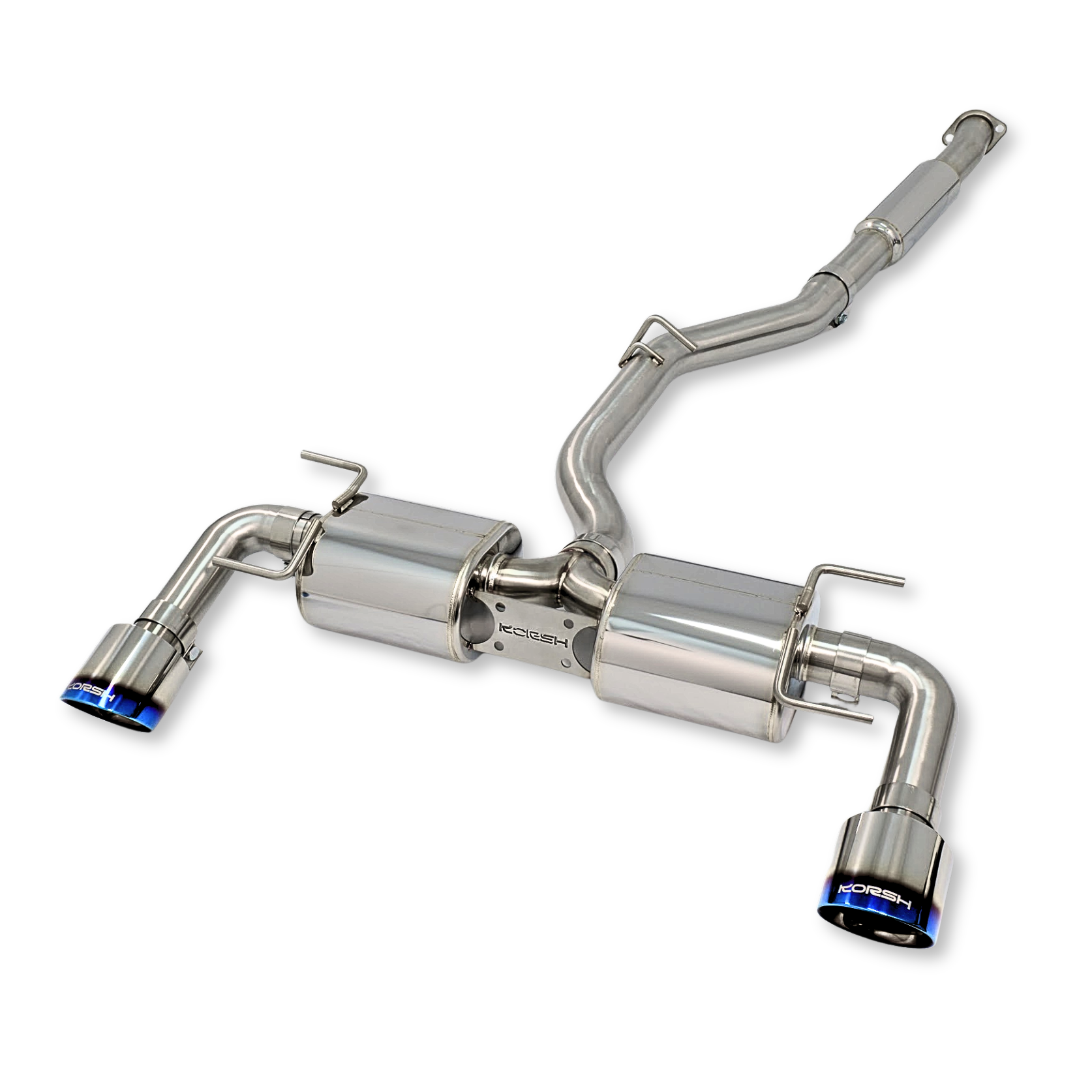 Korsh Subaru BRZ/Toyota 86/GR86 Cat-Back Exhaust with Ti Tip - Revzone
