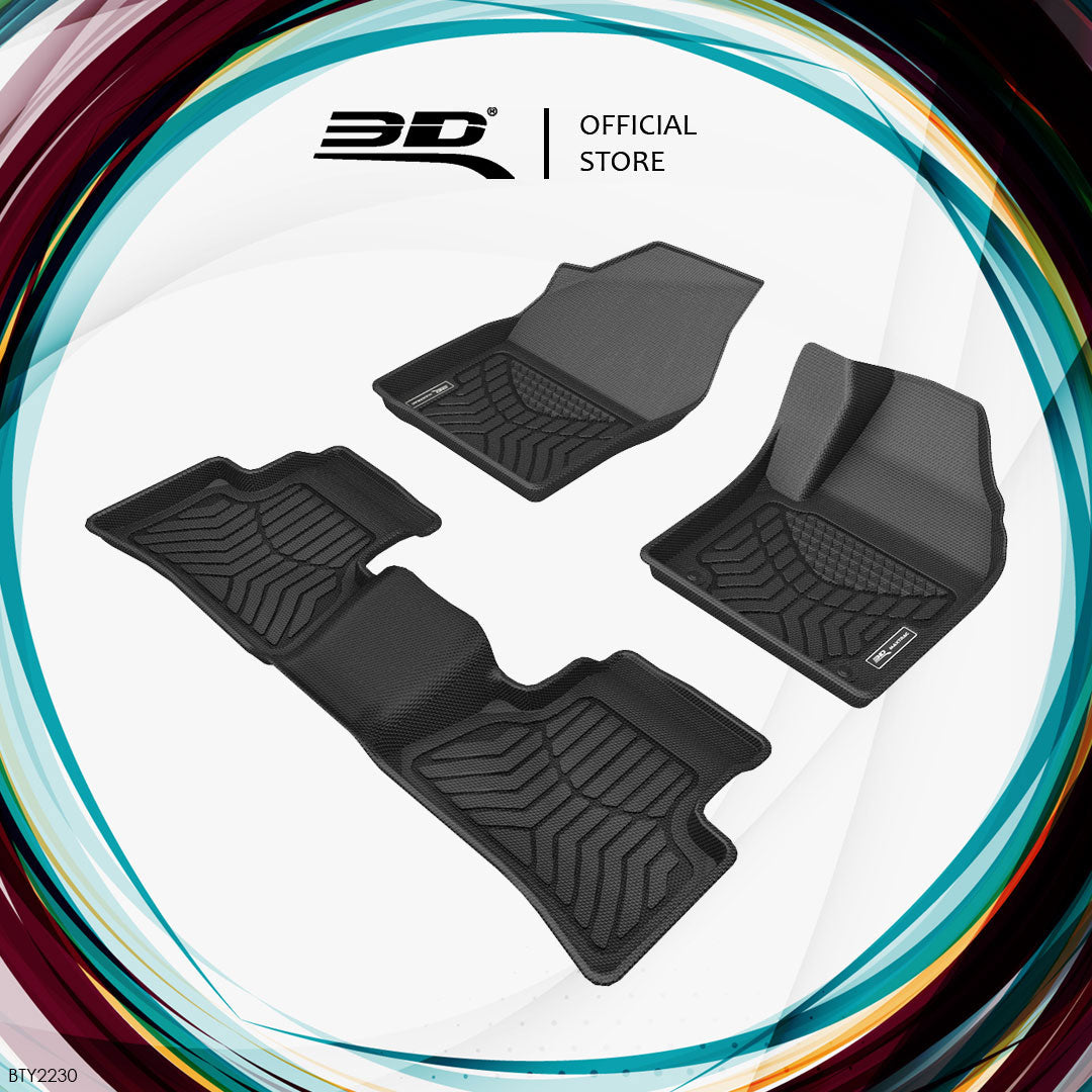 3D MAXpider MAXTRAC all-weather floor liners BTY2230 - Toyota C-HR NGX50 - Revzone