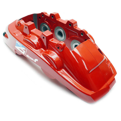 Alcon CAR70 "RC6" 6 Piston Trailing Caliper 27.0/31.8/38.1 Red (Left SINGLE)